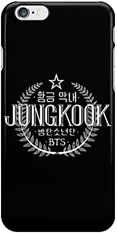 BTS Jungkook - BTS Member Logo Series (White) iPhone 6 Case/Skin Custom Case for iPhone6 4.7" 3D