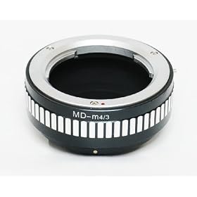 Minolta MD MC Lens Lens to Micro 4/3 Four Thirds System Camera Mount Adapter, Olympus PEN E-P1 E-P2, Panasonic Lumix DMC-GF1, GH1, G1