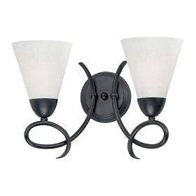 Thomas Lighting Tango Painted Bronze Two-Light Wall Sconce from Thomas Lighting