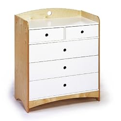 Offi Bebe 2 Kids Dresser with 5 Drawers