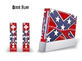 Skin Decal Cover for Nintendo Wii Console + two Wiimote Controllers - Dixie ....