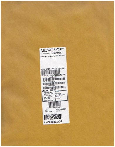 Microsoft OEM Word 2007, DSP OEI v2, 3 Pack, Medialess Kits (PC)