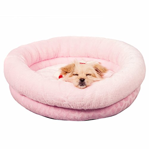 Favorite Round Ultra Soft Warm Dreamful Princess Embossed Fluffy Pet