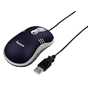 Hama M310 optische Maus schnurgebunden blau-silber
