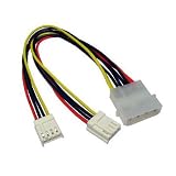Cable-tex Molex To 2 X Floppy Drive Fdd Power Splitter Cable