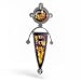 Abstract Purple Robot Pin from the Artazia Collection #1407 GP OP