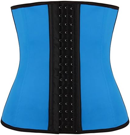 Waist Trainer, Azont Womens Corset Waist Training Cincher Body Shaper XXL Blue