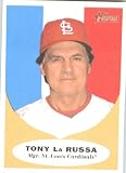 2010 Topps Heritage #139 Tony LaRussa MG - St. Louis Cardinals (Manager)(Baseball Cards)