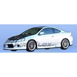 2002-2006 Acura RSX Wings 2 Side Skirts by DuraFlex