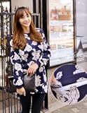 マタニティ&授乳ウェア横ファスナー型授乳トップス SOT5006 FREE(フリー) IVORY(アイボリー)
