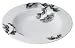 Royal Worcester Black Peony Soup Plate 9 inch
