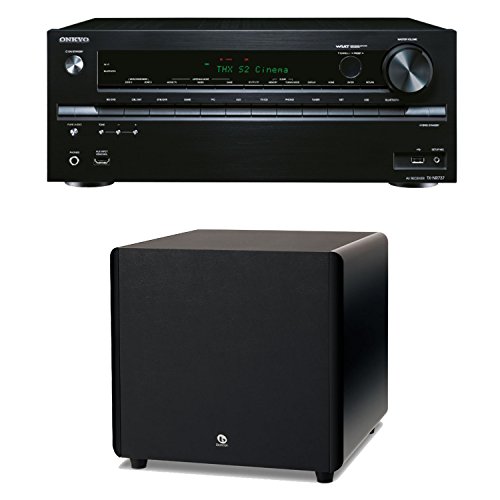 Onkyo TX-NR737 7.2-Channel Network A/V Receiver Plus A Boston Acoustics ASW250 10-Inch Powered Subwoofer