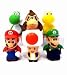 Super Mario Cute Character Set 6 Figures 2.8 to 3 inch tall_s-1
