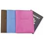 Goatskin Leather Passport Holder, Blue