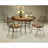 Victoria 5 Piece Dining Set in Legacy Copper
