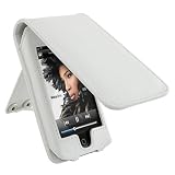 Leather Case w/ Lanyard for iPod Touch, White