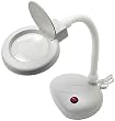 SE Table Magnifier Lamp - 5X - Fluorescent Light (White)