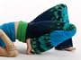 Organic Yoga Pants Ultimate Freedom - Exuberant/yellow-magenta (medium)