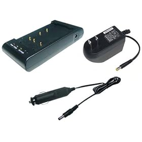 100V-240V (Input), 12V (Output), Battery Charger for PANASONIC VZ-LDS15/ NV, PV, PV-A, PV-D, PV-IQ, PV-L, PV-S Series, Compatible Part Numbers: AKKUVZ8240, HHR-V20A/1B, PV-BP15, PV-BP17, VW-VBS1, VW-VBS2