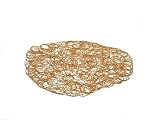 A di Alessi - "Nuvem" Round Mat,  Gold