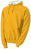Hoodie:Champion men Double Dry Classic Fleece Pullover Hood (Large/Yellow)