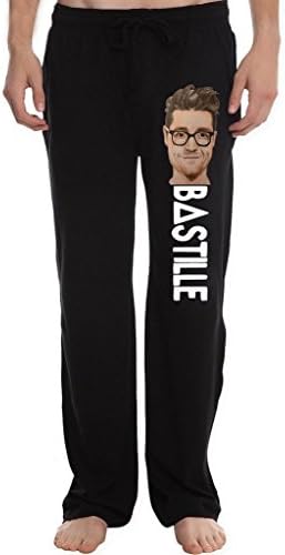 XJIXI Men's dan smith bastille drawing Running Workout Sweatpants Pants L Black