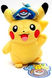 Official Nintendo Pokemon Center Plush Toy - 8" Pikachu Yokohama (Japanese Import)