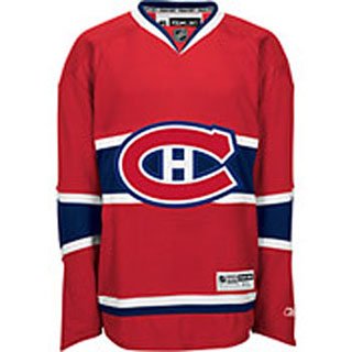 Montreal Canadiens Reebok Team Color Premier Jersey - Medium
