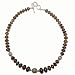 India Necklace Smokeyquartz Gemstone Indian Jewelry Handmade 18 Inches