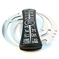 Messer, Stargate-Fantasy silber/black, 2 Klingen, mit G�rtel-Hosenclip, 21 cm offen,