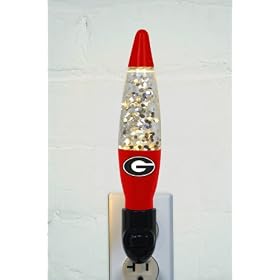 Pack of 3 NCAA Georgia Bulldogs Lava Lamp Night Lights