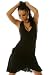 Minikleid, Latino, Tanzkleid, Gr. 34-38, Schwarz