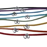 Sterling Silver Hindi Om (Aum) Anklet or Bracelet