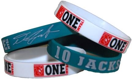 NFL Philadelphia #10 Desean Jackson Official Signature Wristband with Bonus NFLPA One Team Football Wristband