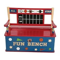 Levels of Discovery All Star Sports Toy Box Bench