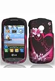 LG 800G Graphic Case - Purple Love (Package include a HandHelditems Sketch  ....