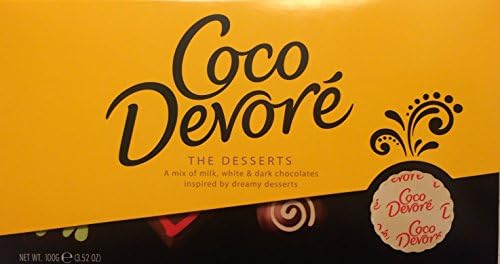 Coco Devore The Dessrts Irish Chocolate Assortment Box 100g