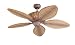 Monte Carlo 5CE52OC Cheetah, 52-Inch 5-Blade Ceiling Fan, Old Chicago Motor Finish and Cheetah Blades