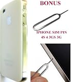 Original Apple iPhone 4 and 4S Milk White case with Clear Side (for AT&T Verizon Sprint) + [Free] Screen Protector [hk2]