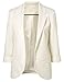 Sheinside Women's Boyfriend Blazer Tailored Suit Coat Jacket