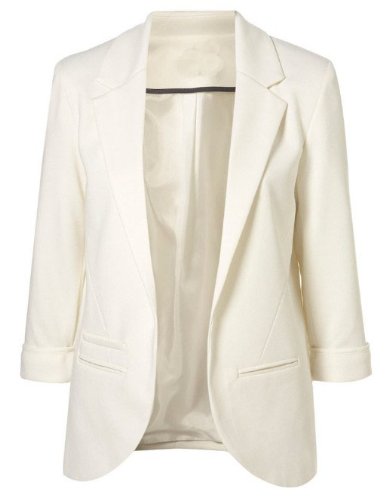 Sheinside Women's Boyfriend Blazer Tailored Suit Coat Jacket