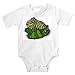 Onesie with toad, striped, frog, animal, lily, amphibian, pad