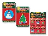 Lotsa Lites Flashing Christmas Holiday Pins (sold indvidiually)
