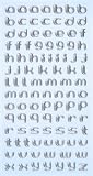 Eigenschaften Hobbyfun / Creapop SOFTY-Stickers Kleinbuchstaben, silber 3451113
