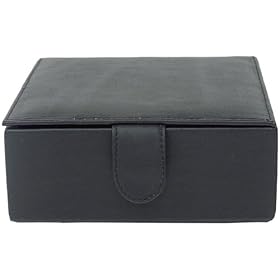 Piel Multi-Use Small Leather Box Business Accessories