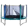 Red Hot Price - Ultra High Quality 10ft Trampoline Made From Heavy Duty Weather Resistant Material - Includes Free Weather Cover and Safety Net
