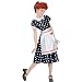 Girls I Love Lucy Polka Dot Dress Costume Child Medium