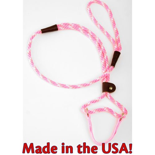 Mendota Dog Walker 3/8 Inch X 6 Foot - Cotton Candy