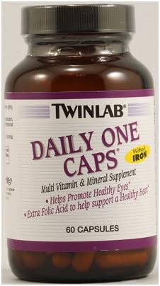 Twinlab Daily One Caps without Iron - 60 Capsules