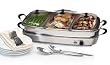 Maxi-Matic EWM-9933 Elite Platinum 3-Tray 2-1/2-Quart Buffet Server, Stainless